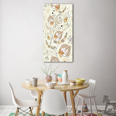 Tablou din Sticlă ornamente