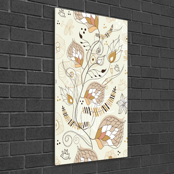 Tablou din Sticlă ornamente