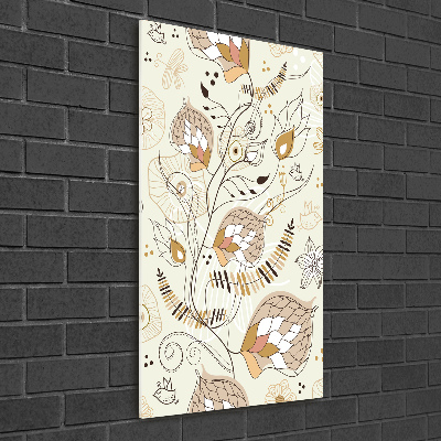 Tablou din Sticlă ornamente