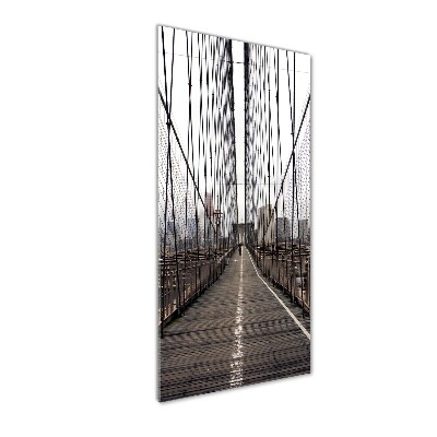 Imagine de sticlă Podul Brooklyn