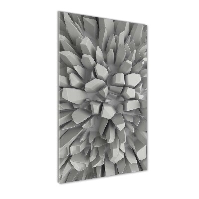 Tablou Printat Pe Sticlă 3D Abstracție