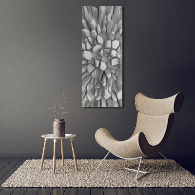 Tablou Printat Pe Sticlă 3D Abstracție