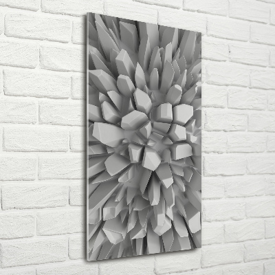 Tablou Printat Pe Sticlă 3D Abstracție