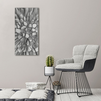 Tablou Printat Pe Sticlă 3D Abstracție
