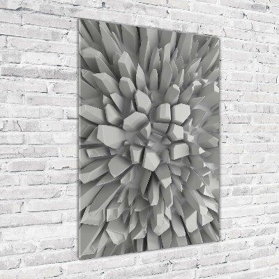Tablou Printat Pe Sticlă 3D Abstracție