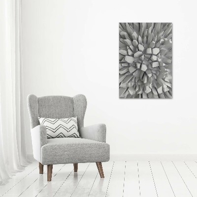 Tablou Printat Pe Sticlă 3D Abstracție