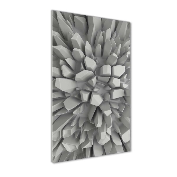 Tablou Printat Pe Sticlă 3D Abstracție
