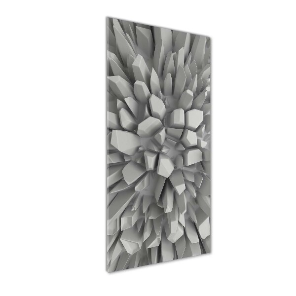 Tablou Printat Pe Sticlă 3D Abstracție
