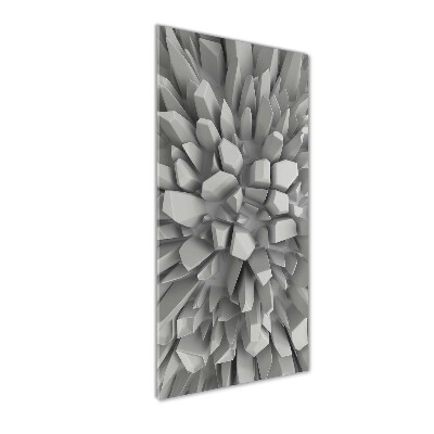 Tablou Printat Pe Sticlă 3D Abstracție