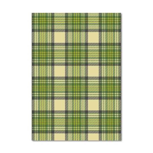 Tablou sticlă grila verde