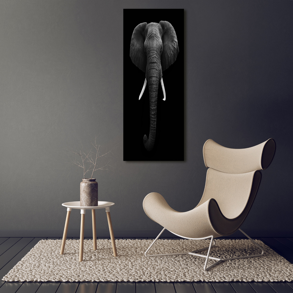 Imagine de sticlă elefant african
