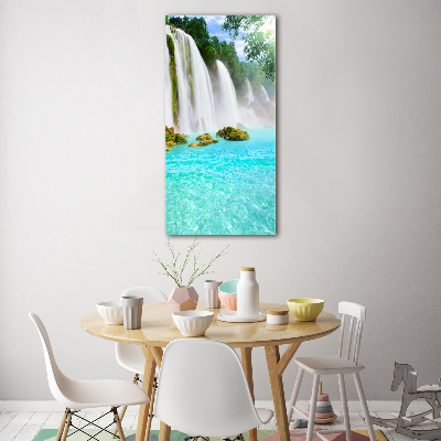 Imagine de sticlă Cascadă