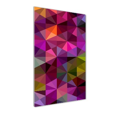 Fotografie imprimată pe sticlă valuri abstracte