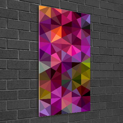 Fotografie imprimată pe sticlă valuri abstracte