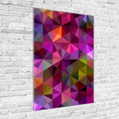 Fotografie imprimată pe sticlă valuri abstracte