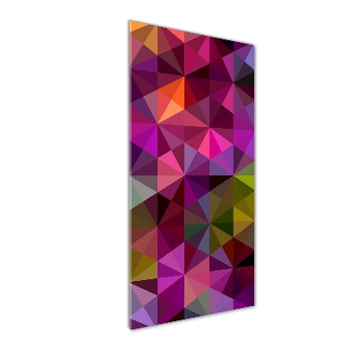 Fotografie imprimată pe sticlă valuri abstracte