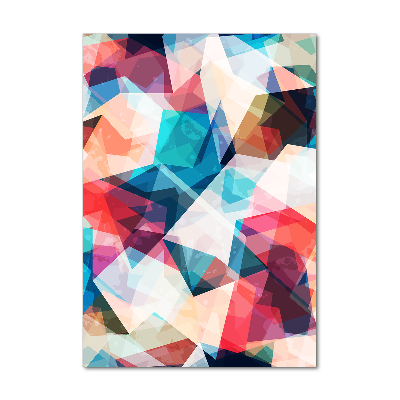 Tablou pe pe sticlă mozaic abstract