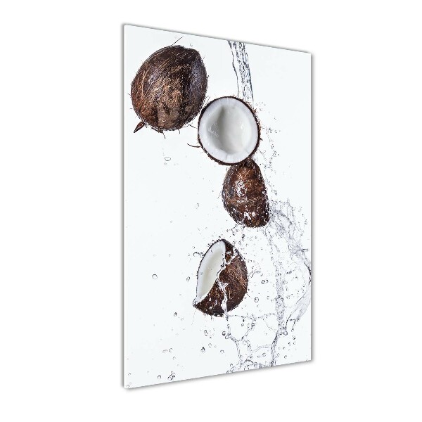 Tablou sticlă nucă de cocos
