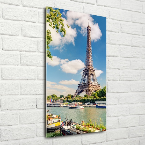 Tablou sticlă Turnul Eiffel din Paris