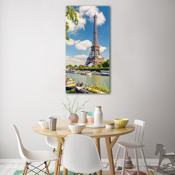 Tablou sticlă Turnul Eiffel din Paris