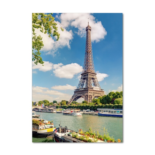 Tablou sticlă Turnul Eiffel din Paris