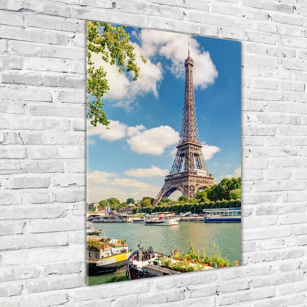 Tablou sticlă Turnul Eiffel din Paris