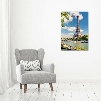 Tablou sticlă Turnul Eiffel din Paris