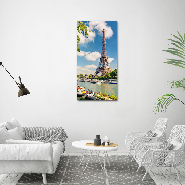 Tablou sticlă Turnul Eiffel din Paris