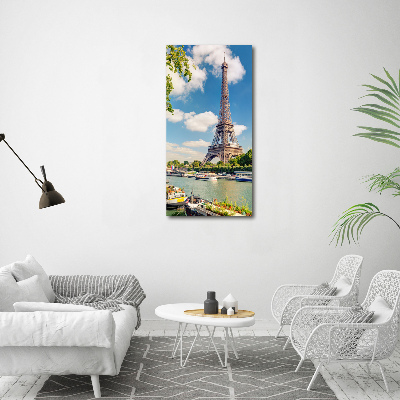 Tablou sticlă Turnul Eiffel din Paris