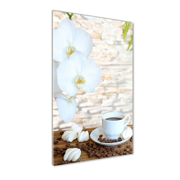 Tablou Printat Pe Sticlă ceașcă de cafea