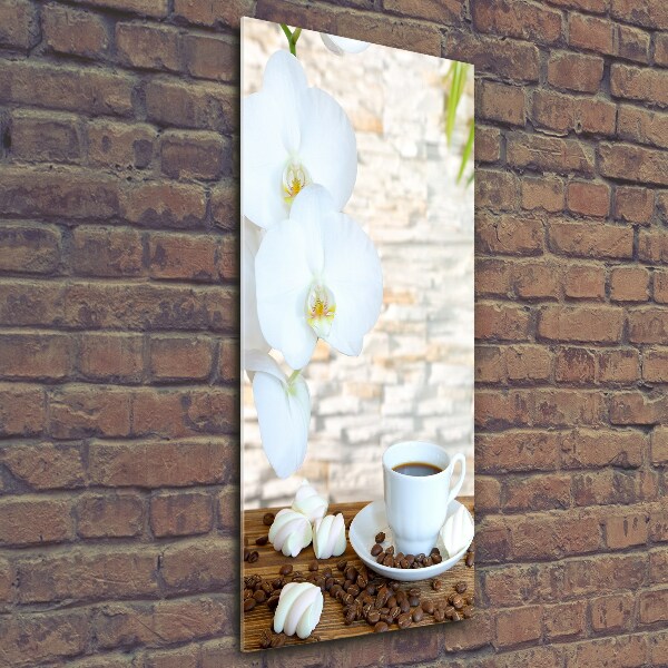 Tablou Printat Pe Sticlă ceașcă de cafea