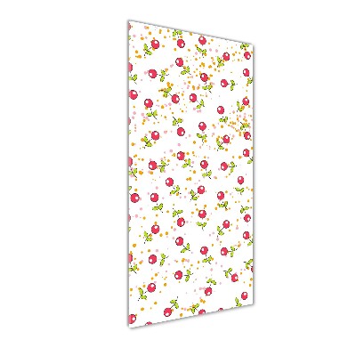 Fotografie imprimată pe sticlă cireșe