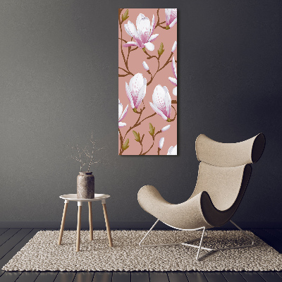 Fotografie imprimată pe sticlă Magnolie