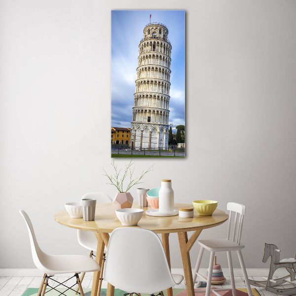 Tablou pe pe sticlă Turnul din Pisa