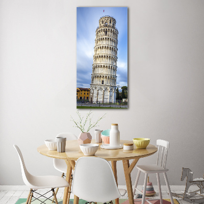 Tablou pe pe sticlă Turnul din Pisa