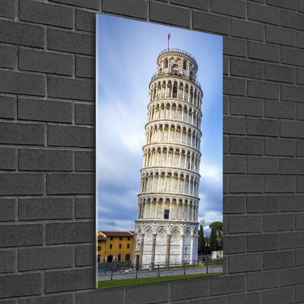 Tablou pe pe sticlă Turnul din Pisa