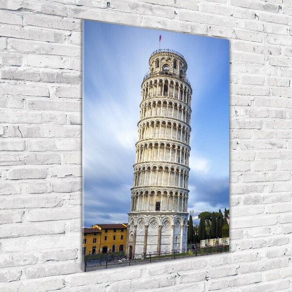Tablou pe pe sticlă Turnul din Pisa