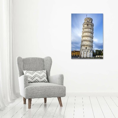 Tablou pe pe sticlă Turnul din Pisa