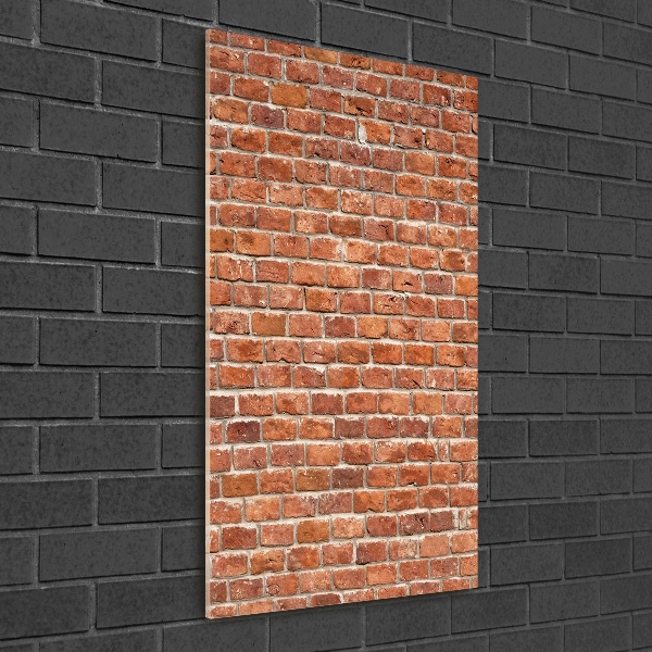 Imagine de sticlă zid de cărămidă