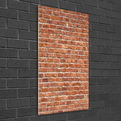 Imagine de sticlă zid de cărămidă