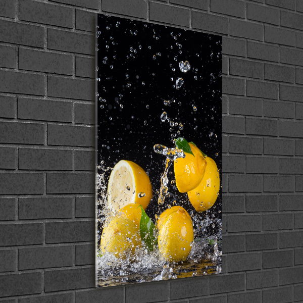 Fotografie imprimată pe sticlă Lămâie
