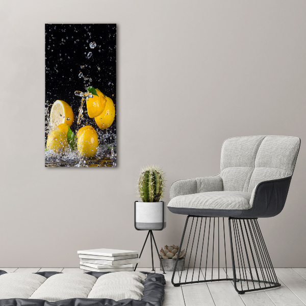 Fotografie imprimată pe sticlă Lămâie