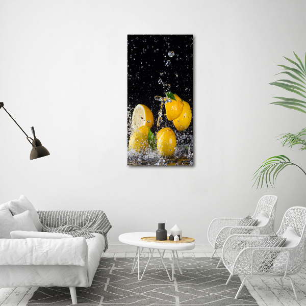 Fotografie imprimată pe sticlă Lămâie