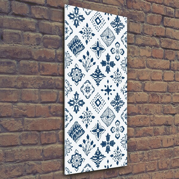 Tablou din Sticlă model floral