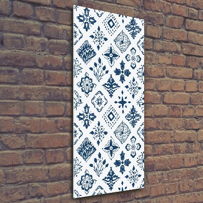 Tablou din Sticlă model floral