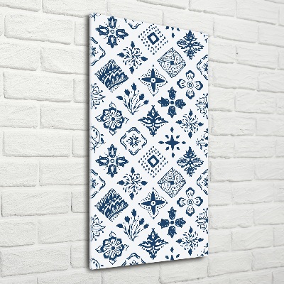 Tablou din Sticlă model floral