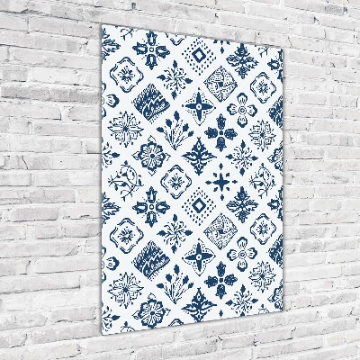 Tablou din Sticlă model floral