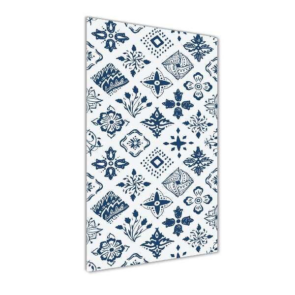 Tablou din Sticlă model floral