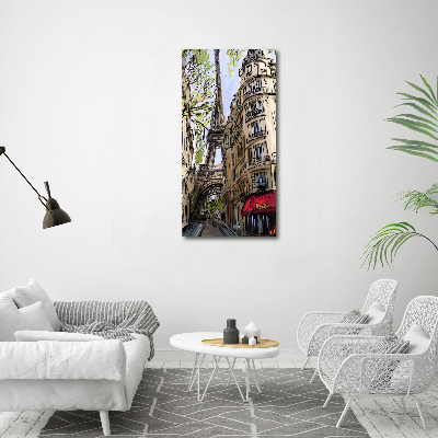 Fotografie imprimată pe sticlă Turnul Eiffel din Paris