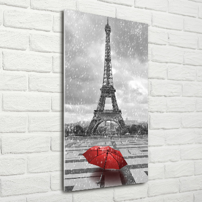 Tablou sticlă Turnul Eiffel din Paris